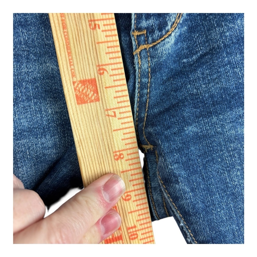 EUC Pilcro and the Letterpress Women’s Mid-rise Distressed Cropped Jeans Sz 26 - Picture 3 of 13